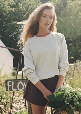 Cloud Nine Spacer Sweatshirt - Ivory