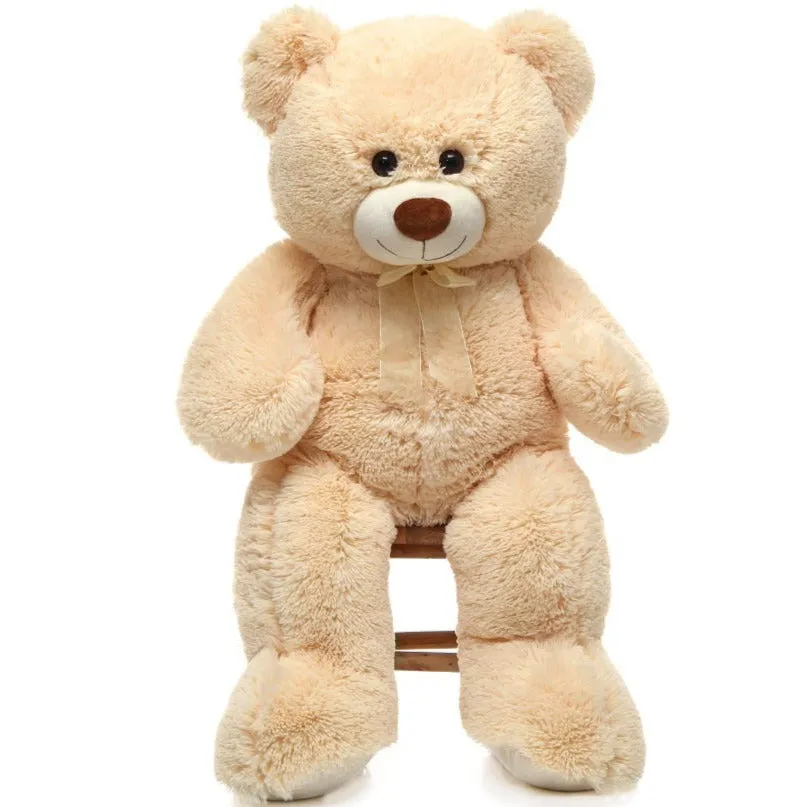Giant Teddy Bear Plush Toy, Multicolor, 35.4/51 Inches