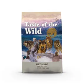 Taste of the Wild Dog Wetlands Wild Fowl Dry Food 12.2kg {)_(}