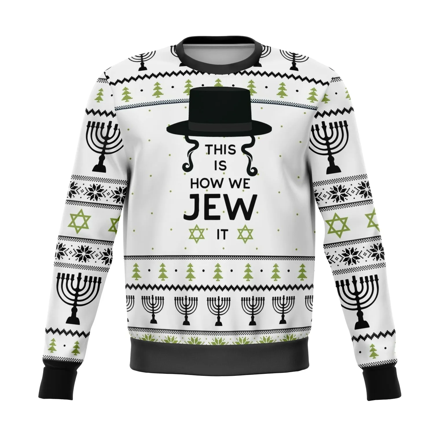 This Is How Jew It Ugly Christmas Sweater